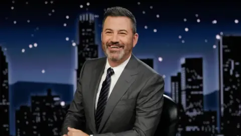 Late-night host Jimmy Kimmel for now removed from the airwaves due to questionable statements regarding conservative figure Charlie Kirk